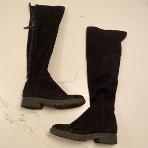 Kendall + Kylie Over the Knee Suede Boots
